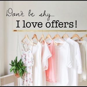 I love offers!